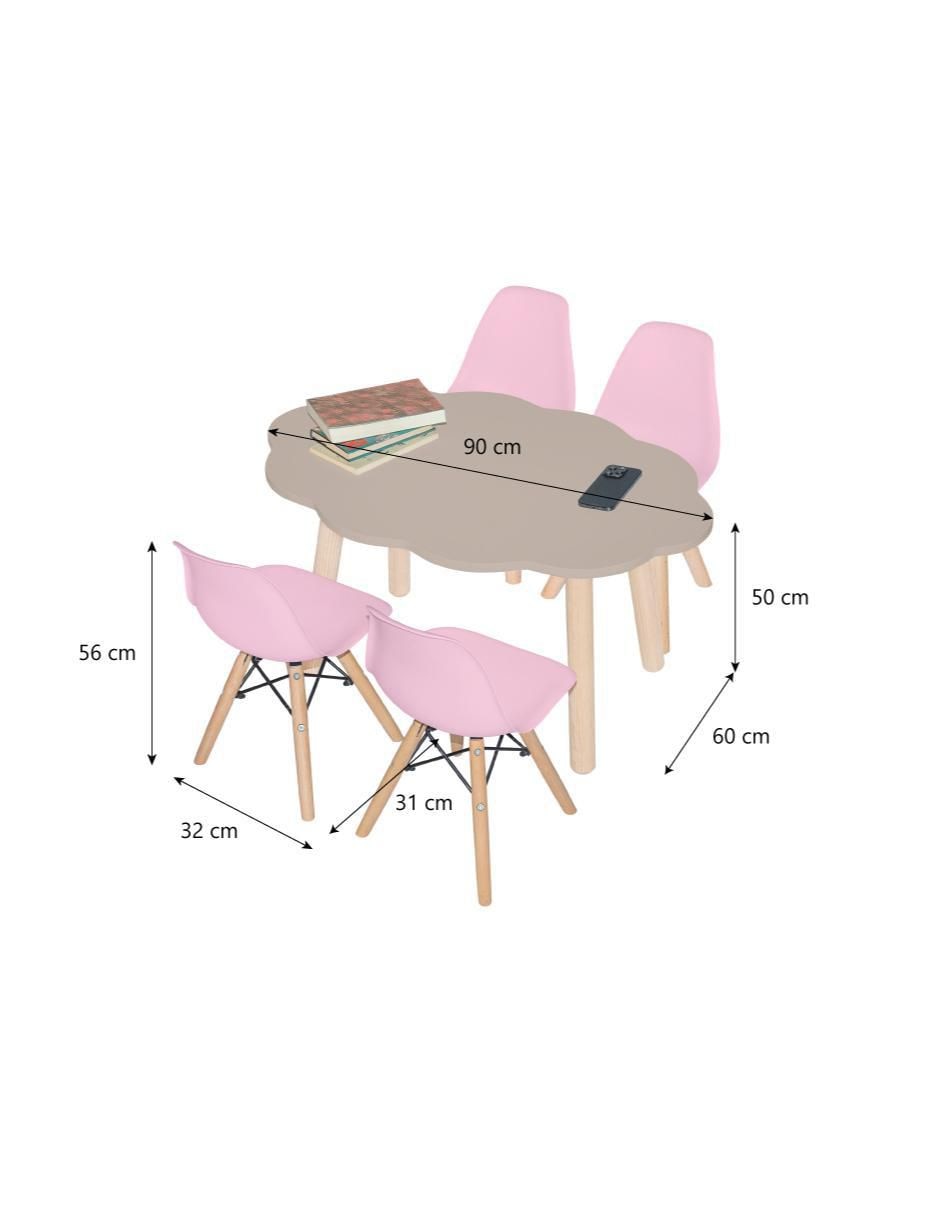 Set de mesa infantil de 5 piezas 5