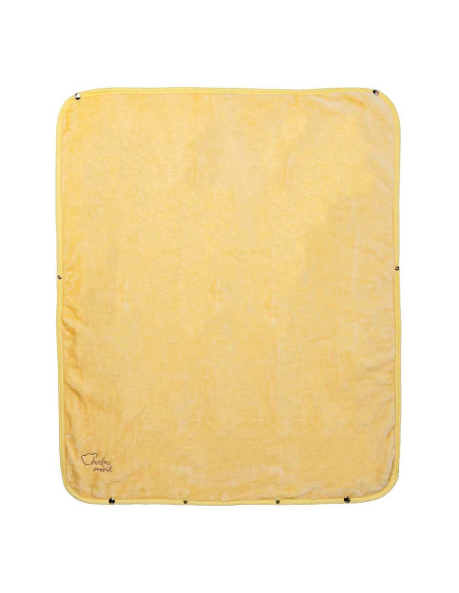 COBIJA BABY BAG, 100 X 80 CM, AMARILLO