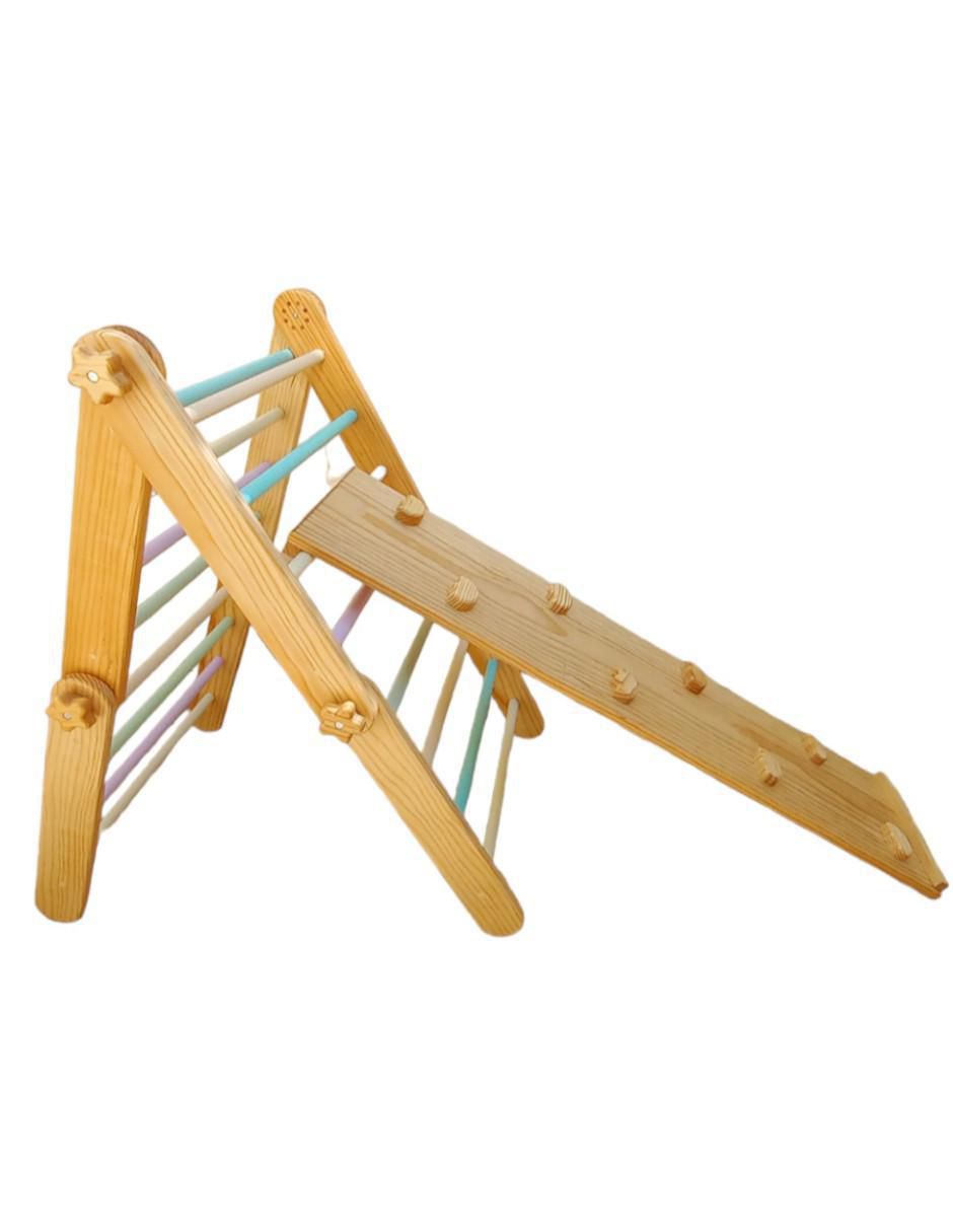 Explorador y escalador deslizante cut art kids