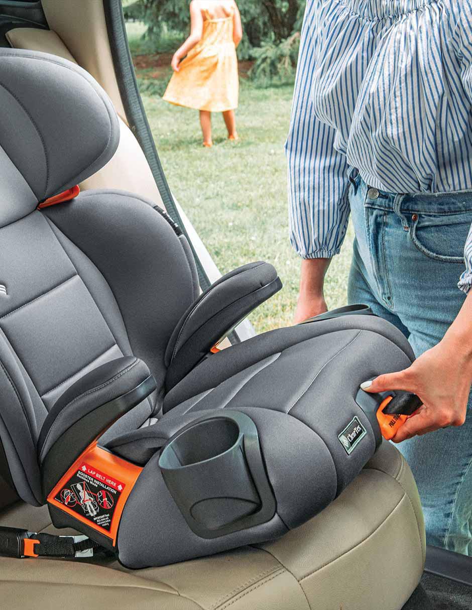 Autoasiento booster Kidfit Cleartex Plus Lilac 8