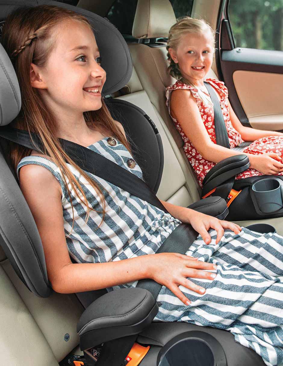 Autoasiento booster Kidfit Cleartex Plus Lilac 9