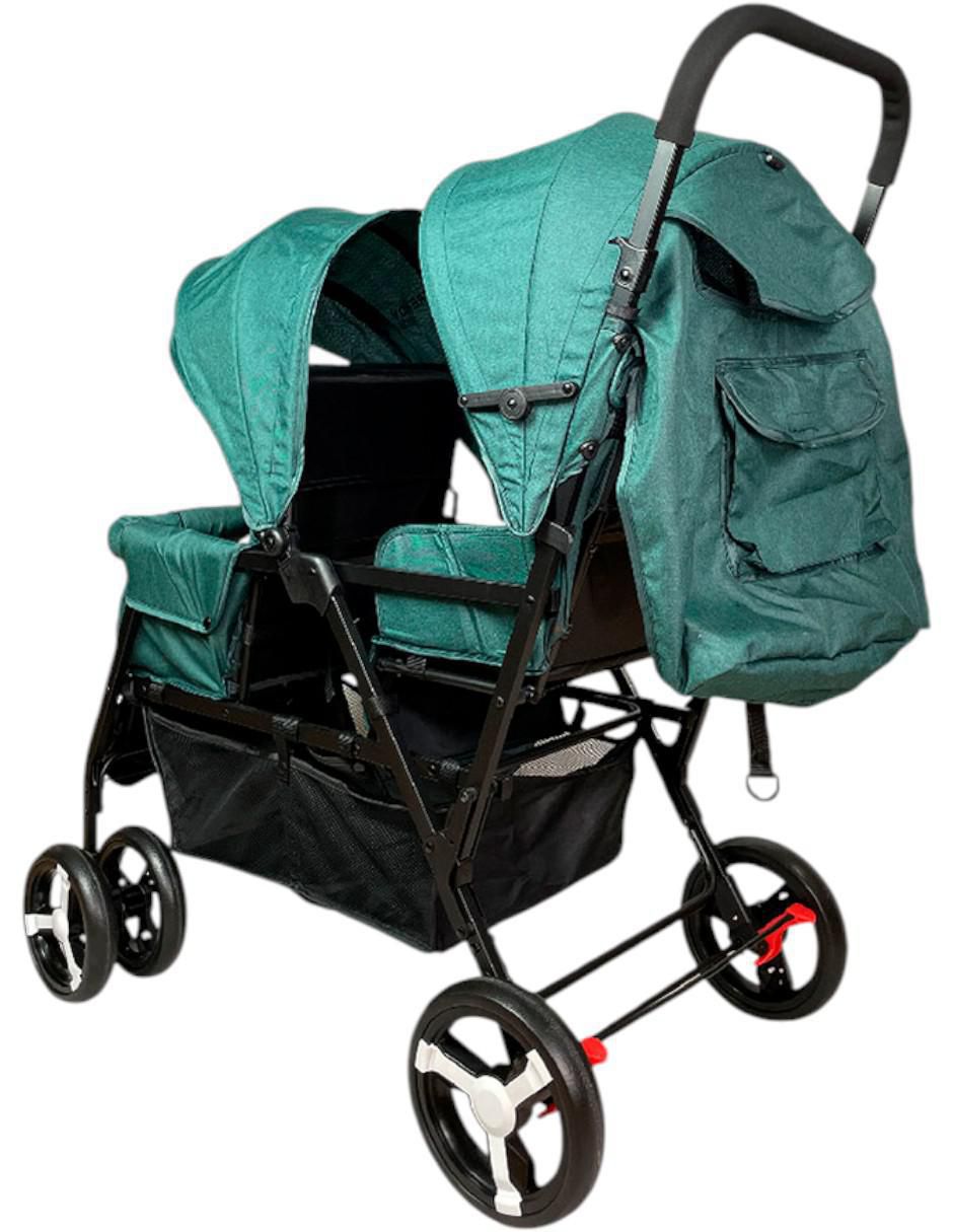 Carriola doble plegable 3