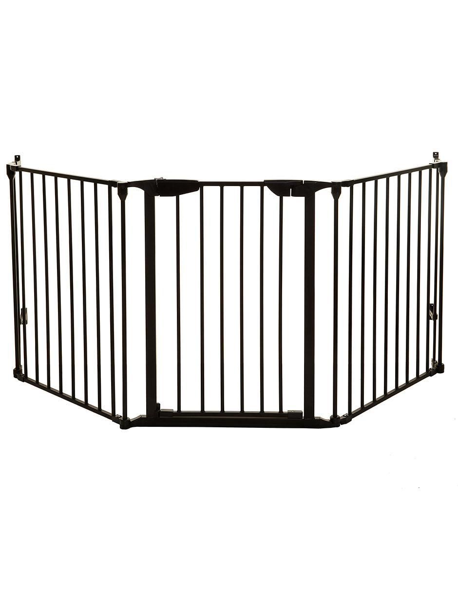 Puerta de seguridad de metal para bebé 7