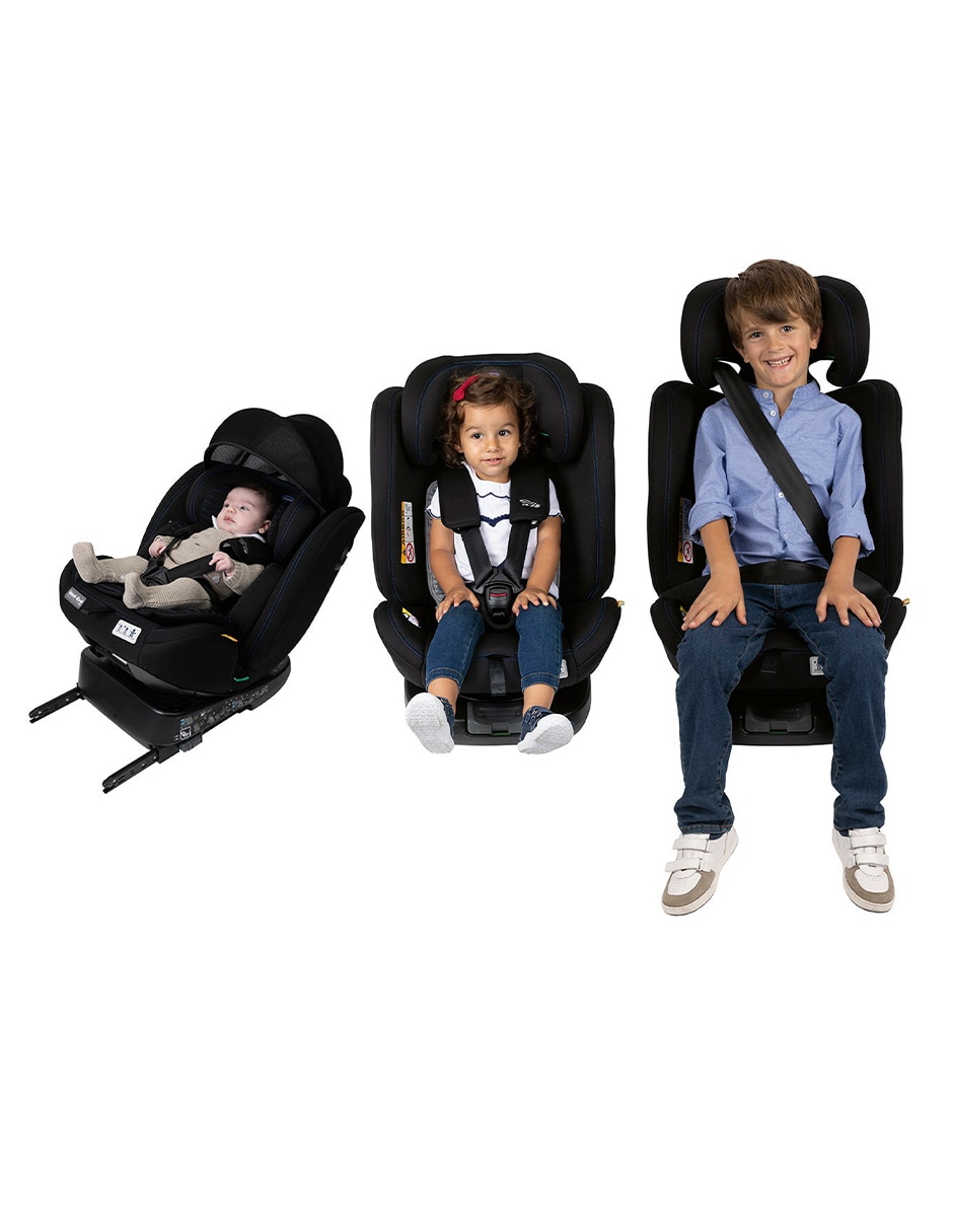 Autoasiento Unico Evo Black 11
