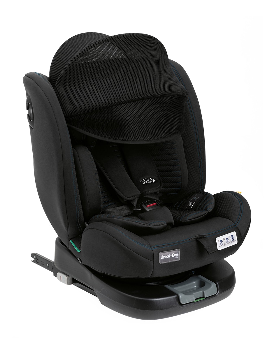 Autoasiento Unico Evo Black 17