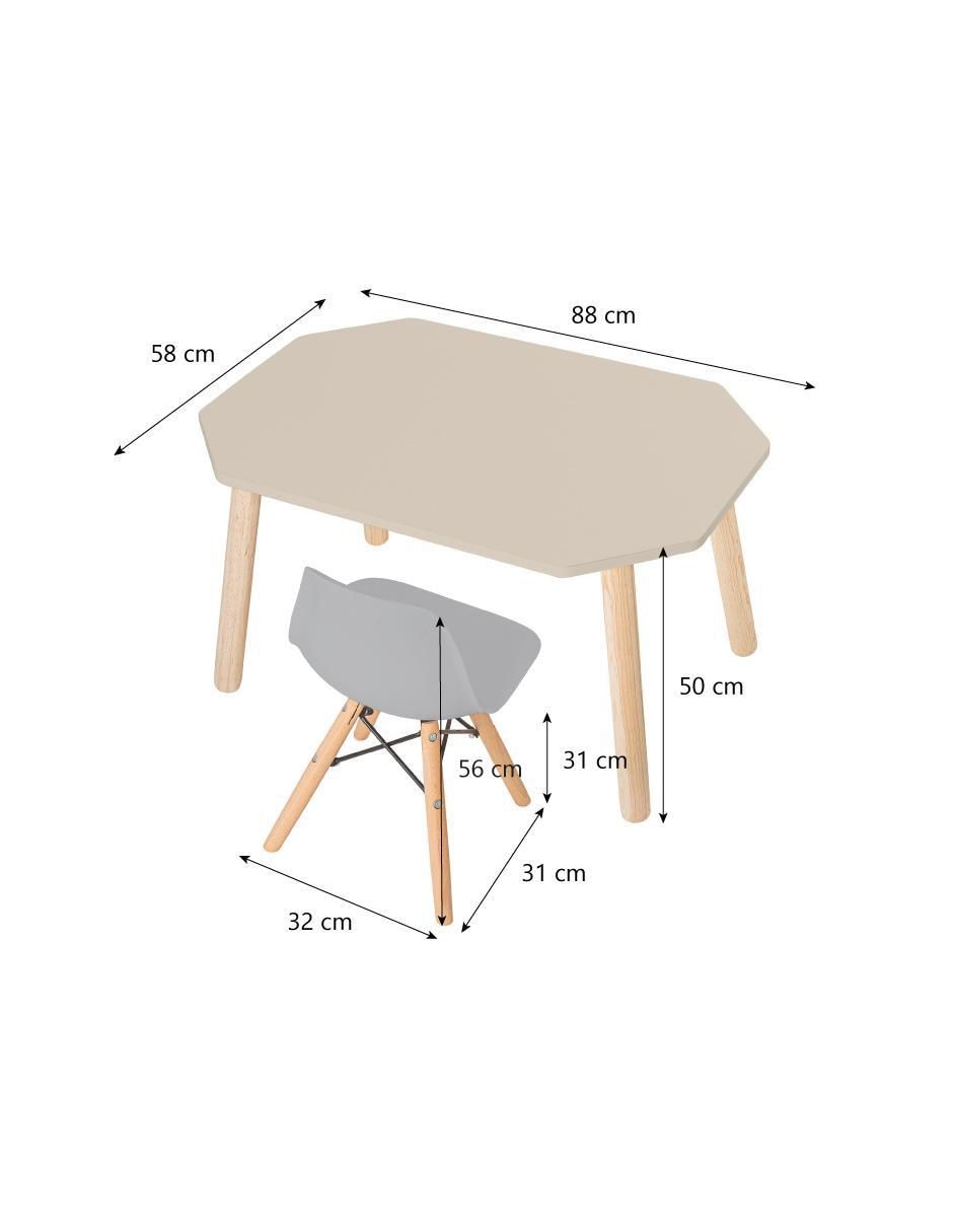 Set de mesa infantil de 2 piezas 5