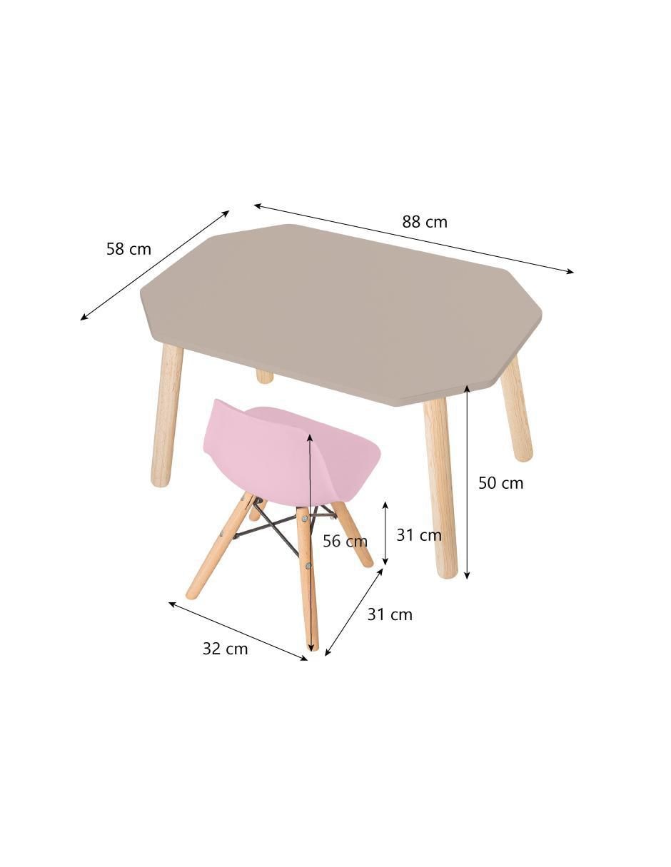 Set de mesa infantil de 2 piezas 5