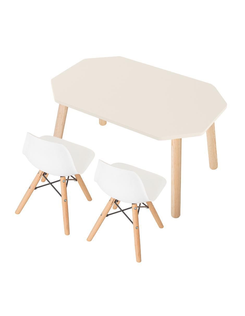 Set de mesa infantil armable Eames