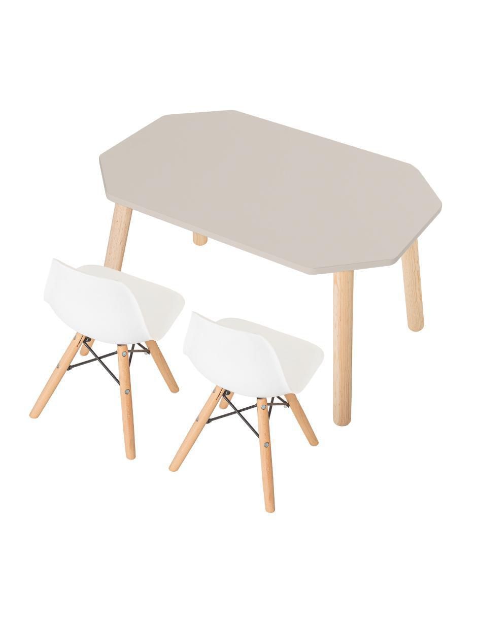 Set de mesa infantil armable Eames