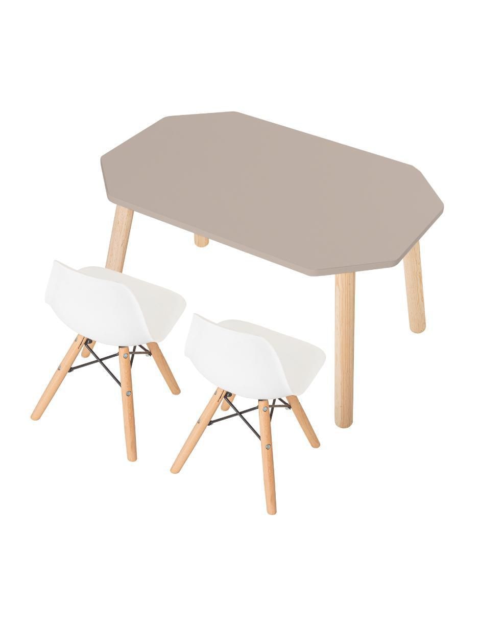Set de mesa infantil armable Eames