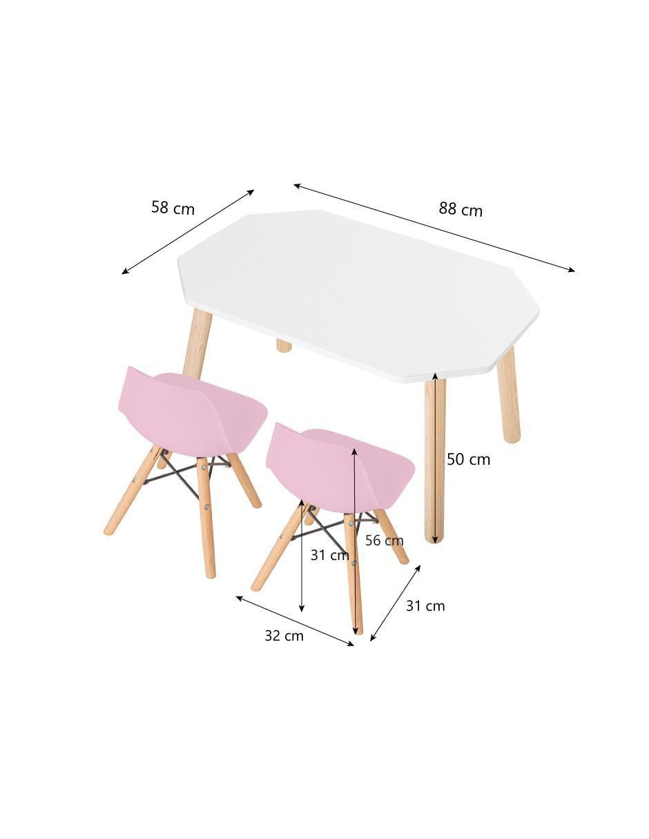 Set de mesa infantil de 3 piezas 5