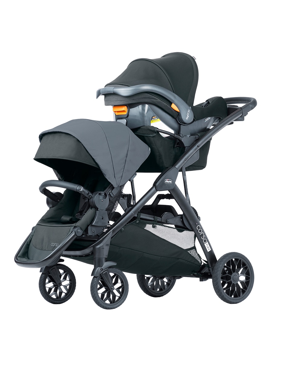 Carriola doble Corso Flex plegable