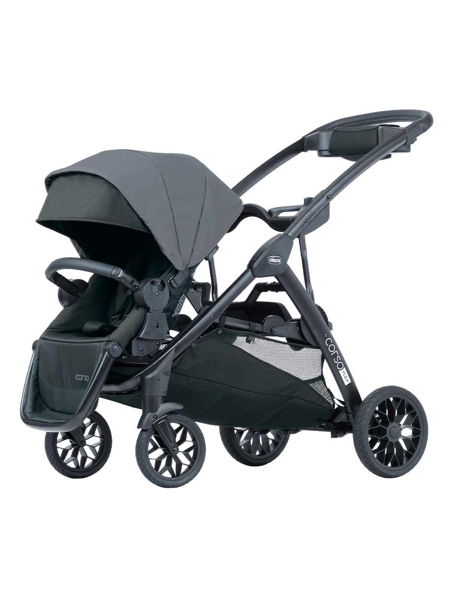 Carriola doble Corso Flex plegable 11