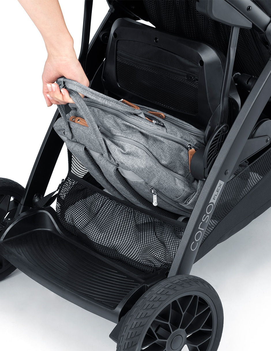 Carriola doble Corso Flex plegable 8