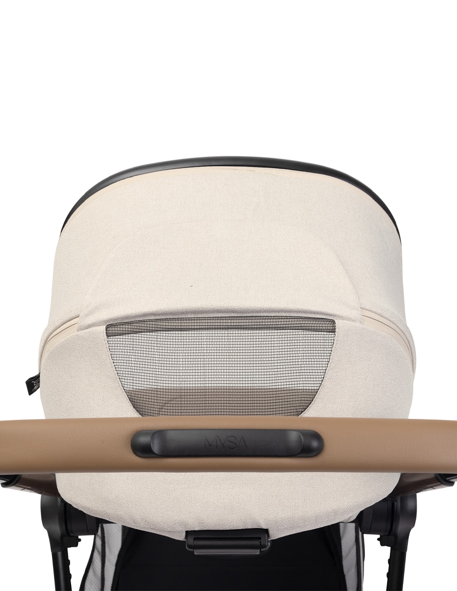 Carriola con portabebé Bundle Mysa Amber Glow plegable 6