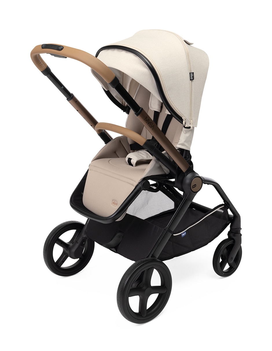 Carriola con portabebé Bundle Mysa Amber Glow plegable 9