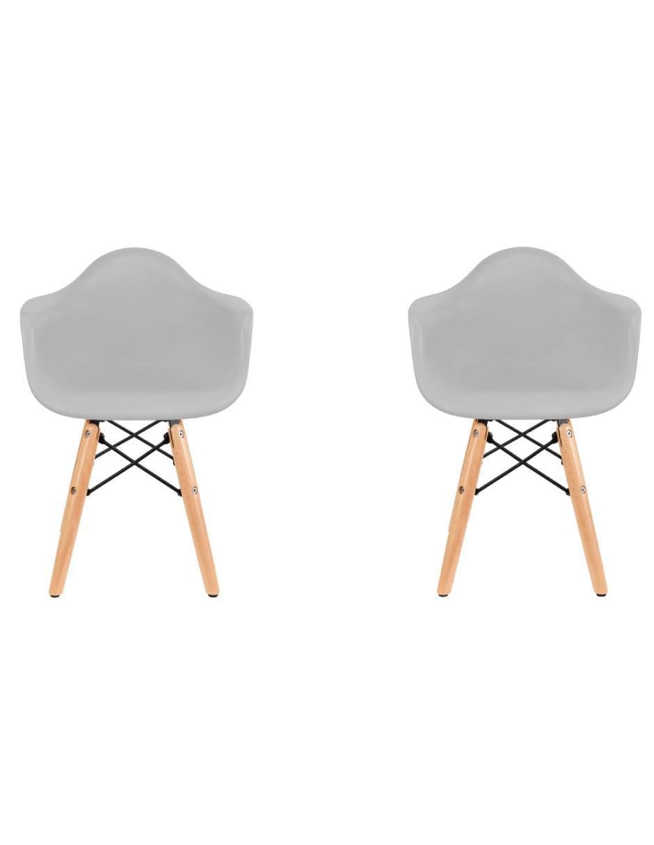 Set de silla infantil 2 piezas de madera 3