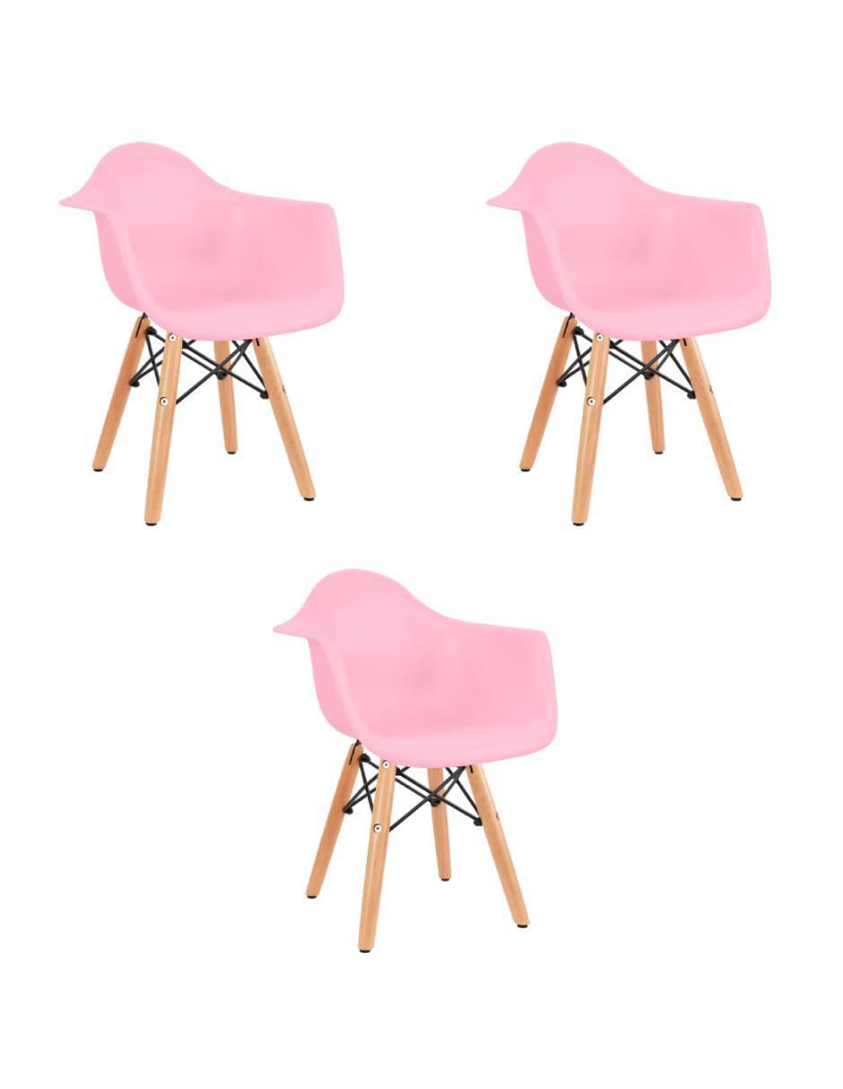 Set de silla infantil 3 piezas de madera Set de silla infantil 3 piezas de madera