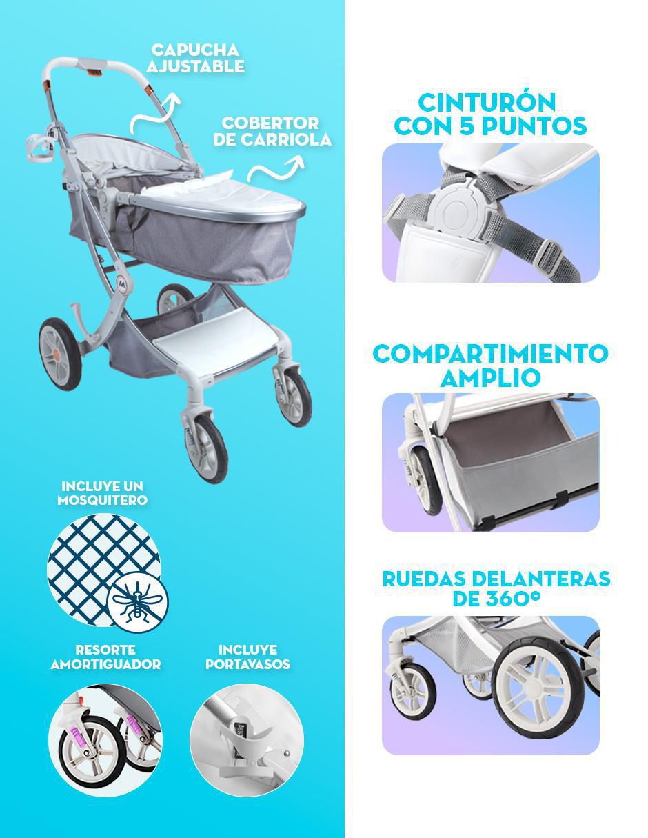 Carriola travel system 3