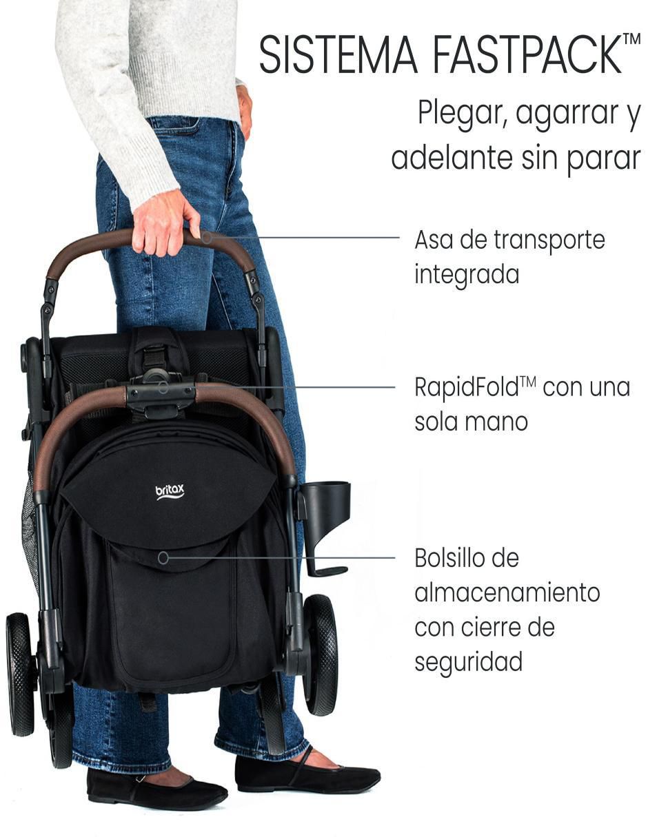 Carriola ultracompacta Juniper plegable 3