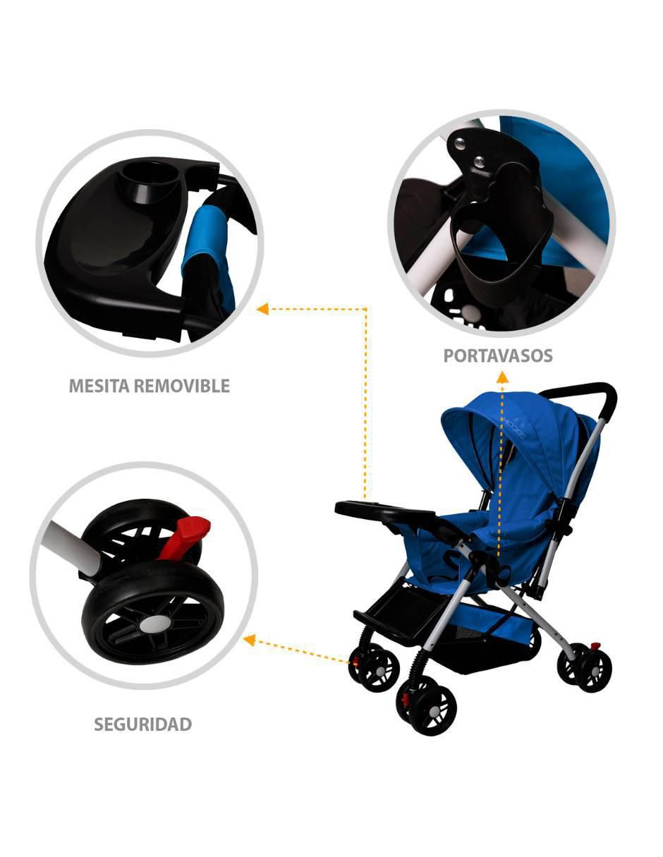 Carriola reversible plegable 2