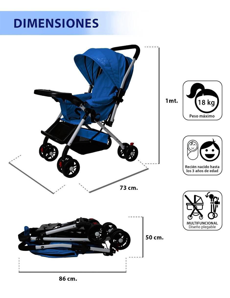 Carriola reversible plegable 7