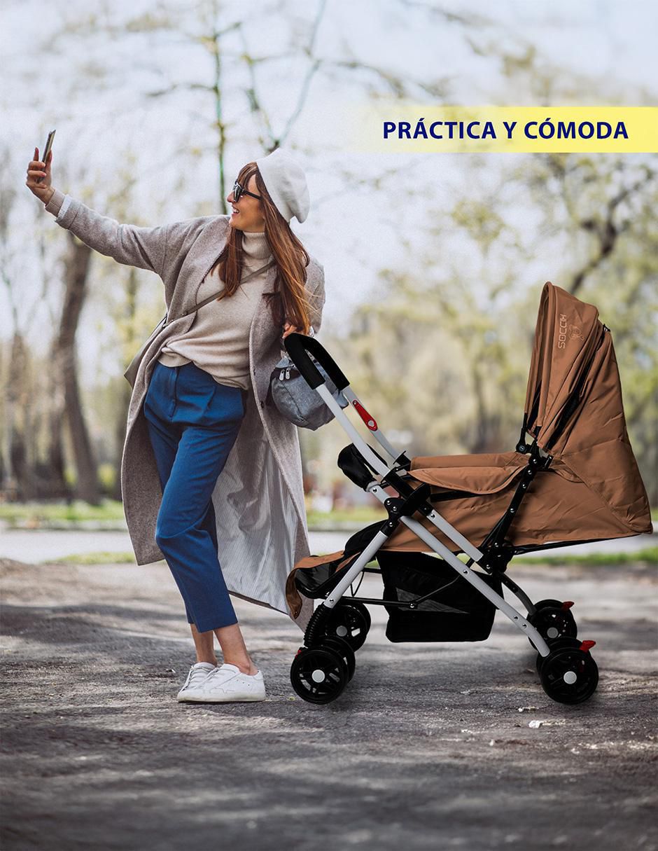 "carriola" reversible sin familia o colección kiddos "de" plástico y metal