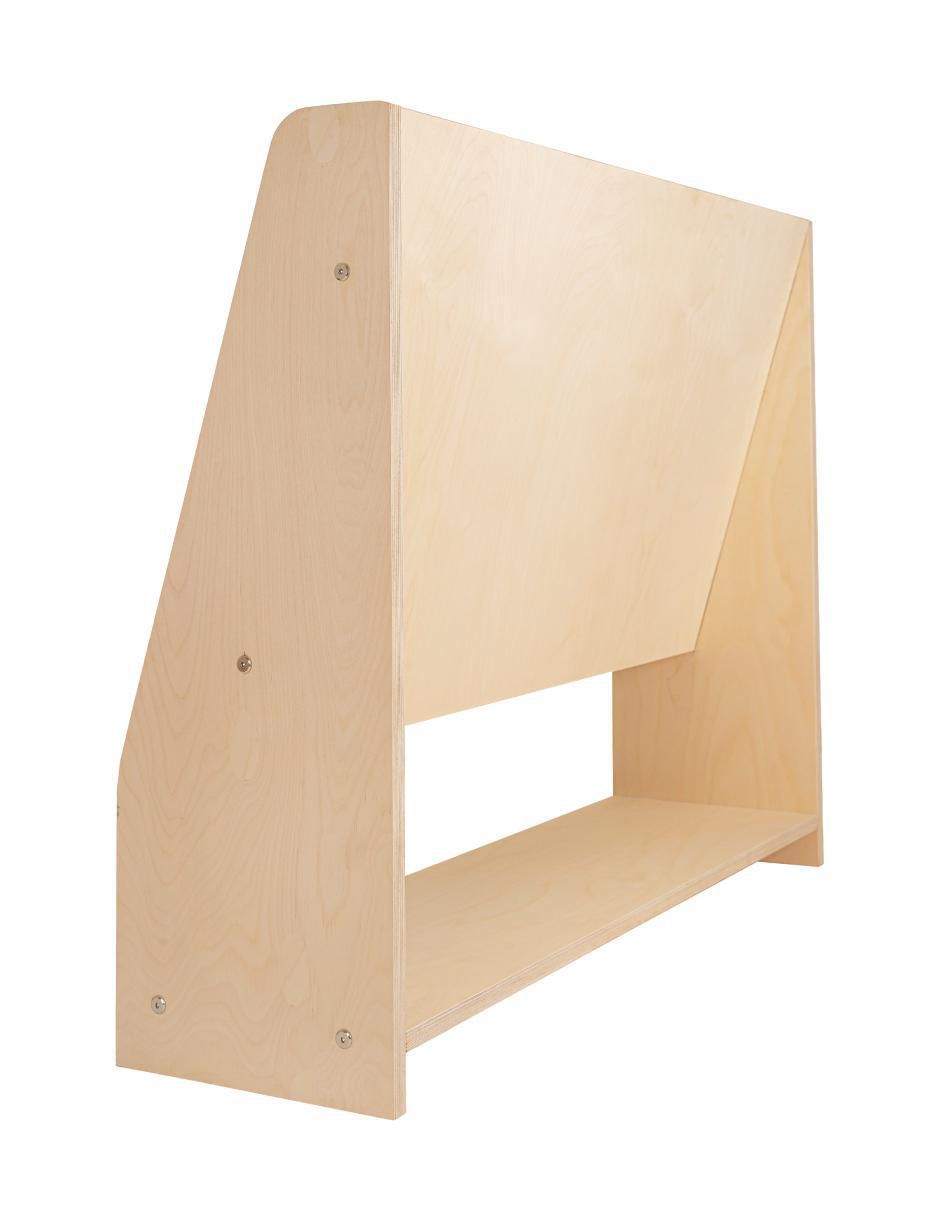 Librero de madera abedul 3