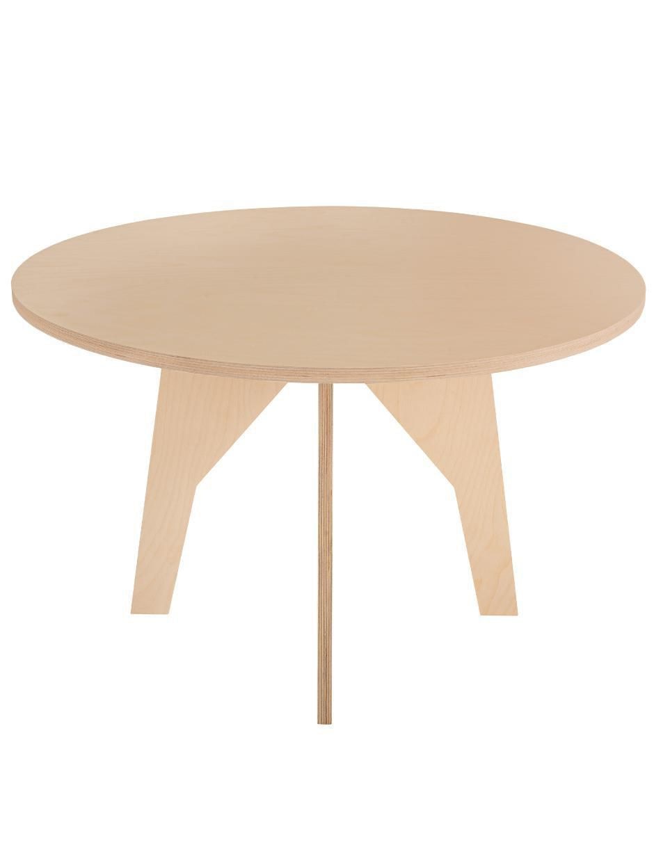 Mesa de madera abedul 2