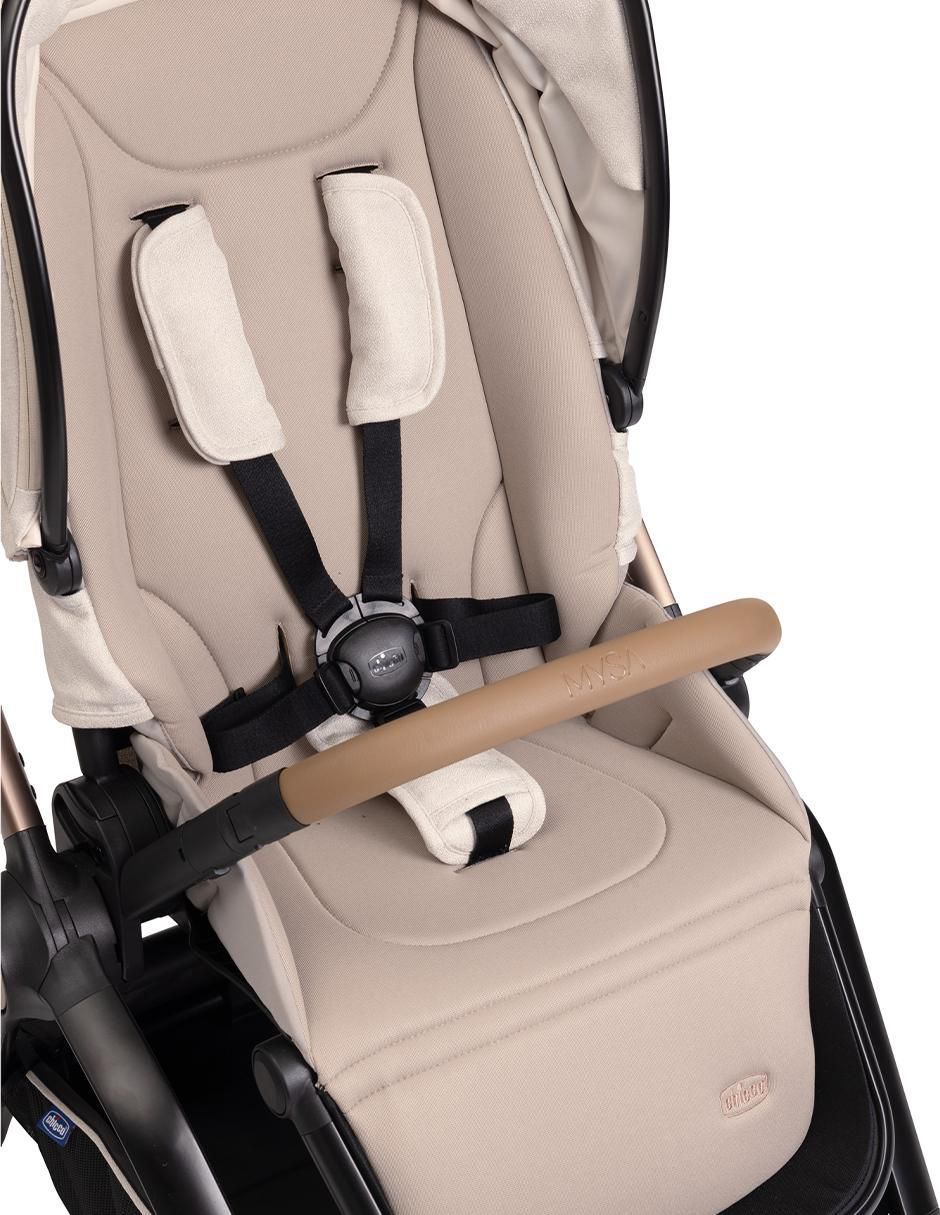 Carriola estándar Mysa Stroller Amber plegable 6