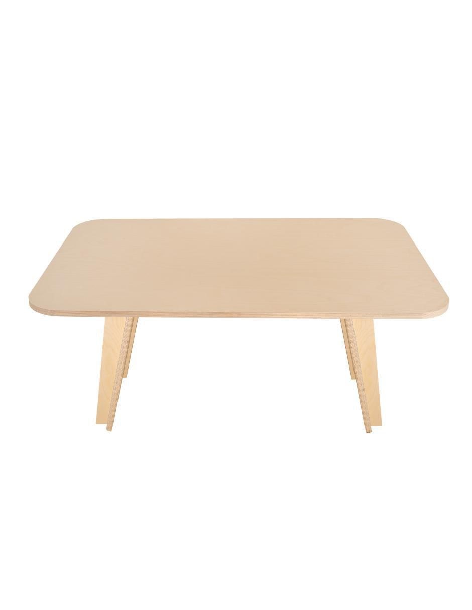 Mesa con silla armable Montessori de madera 4
