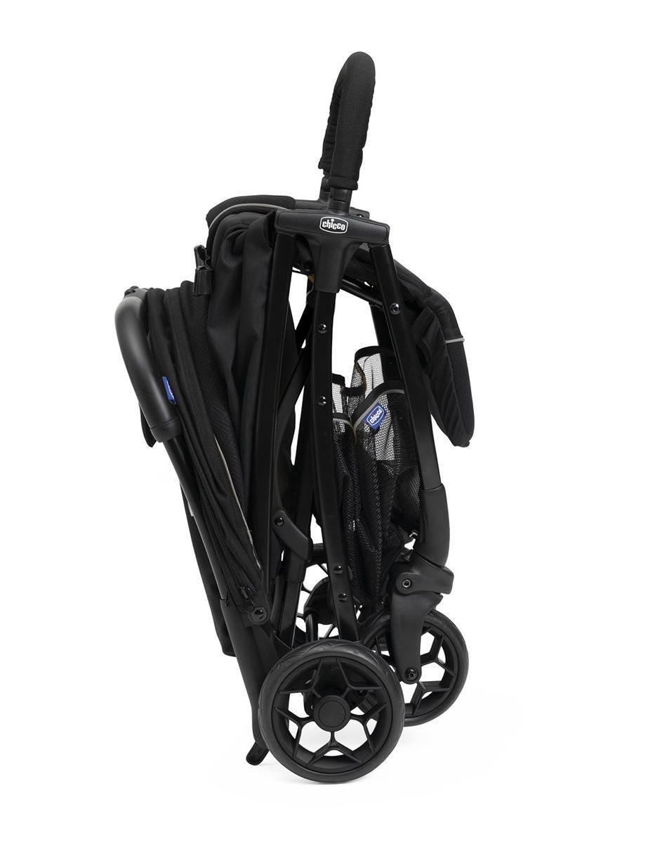 Carriola estándar Glee Stroller Uneven Black plegable 3