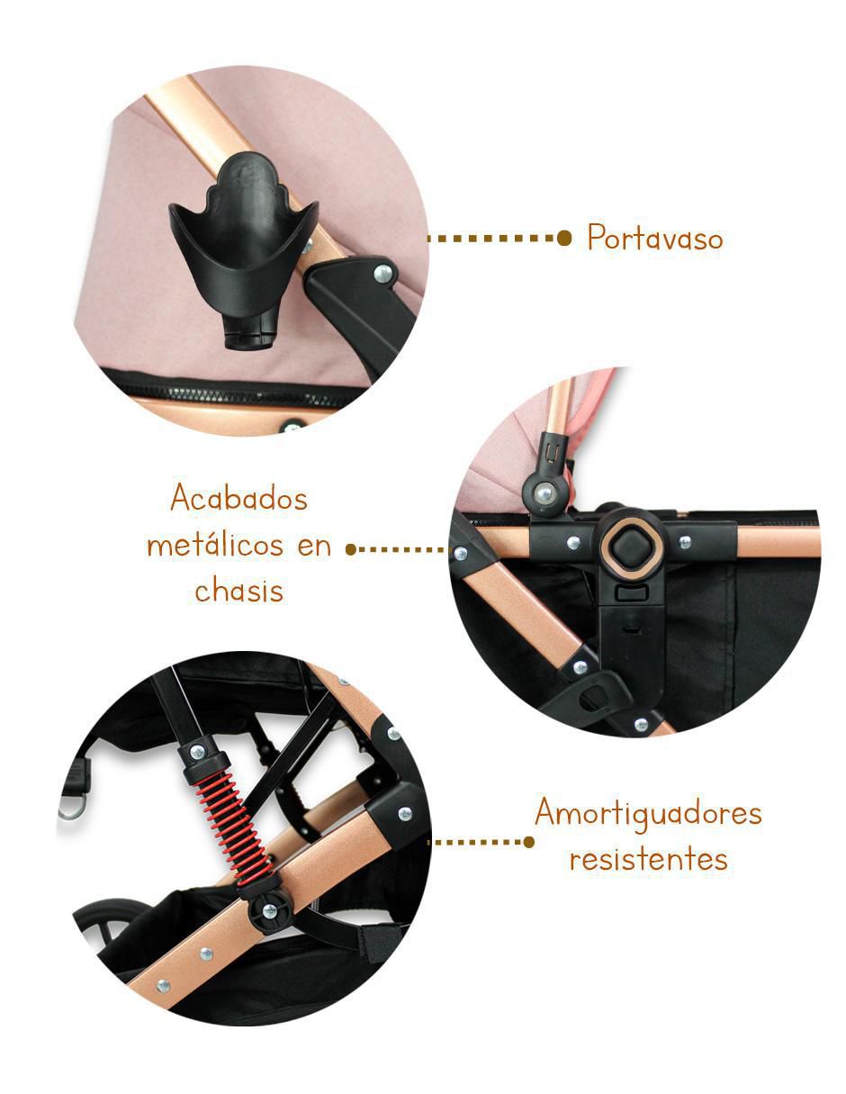 Set de carriola plegable 9