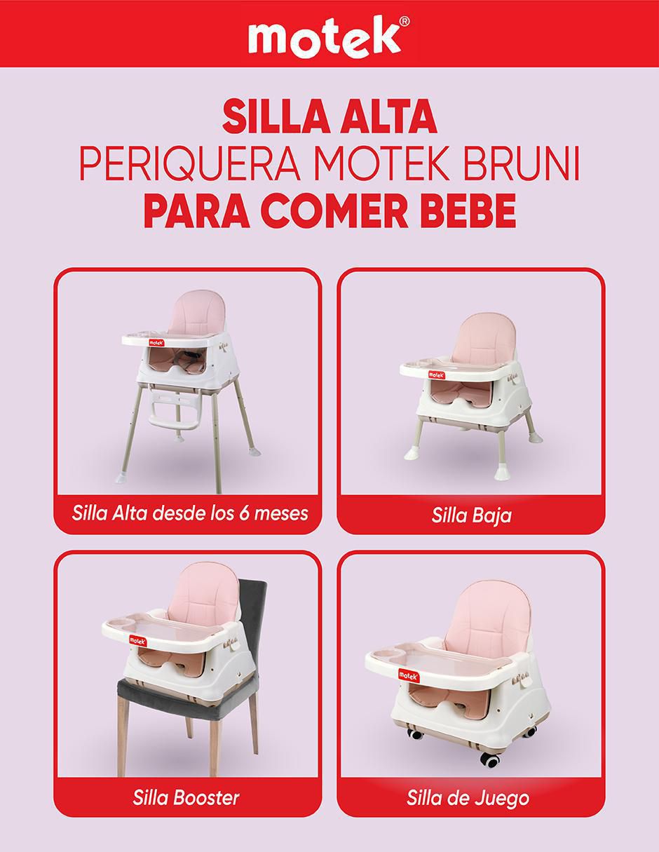 Silla alta motek bruni