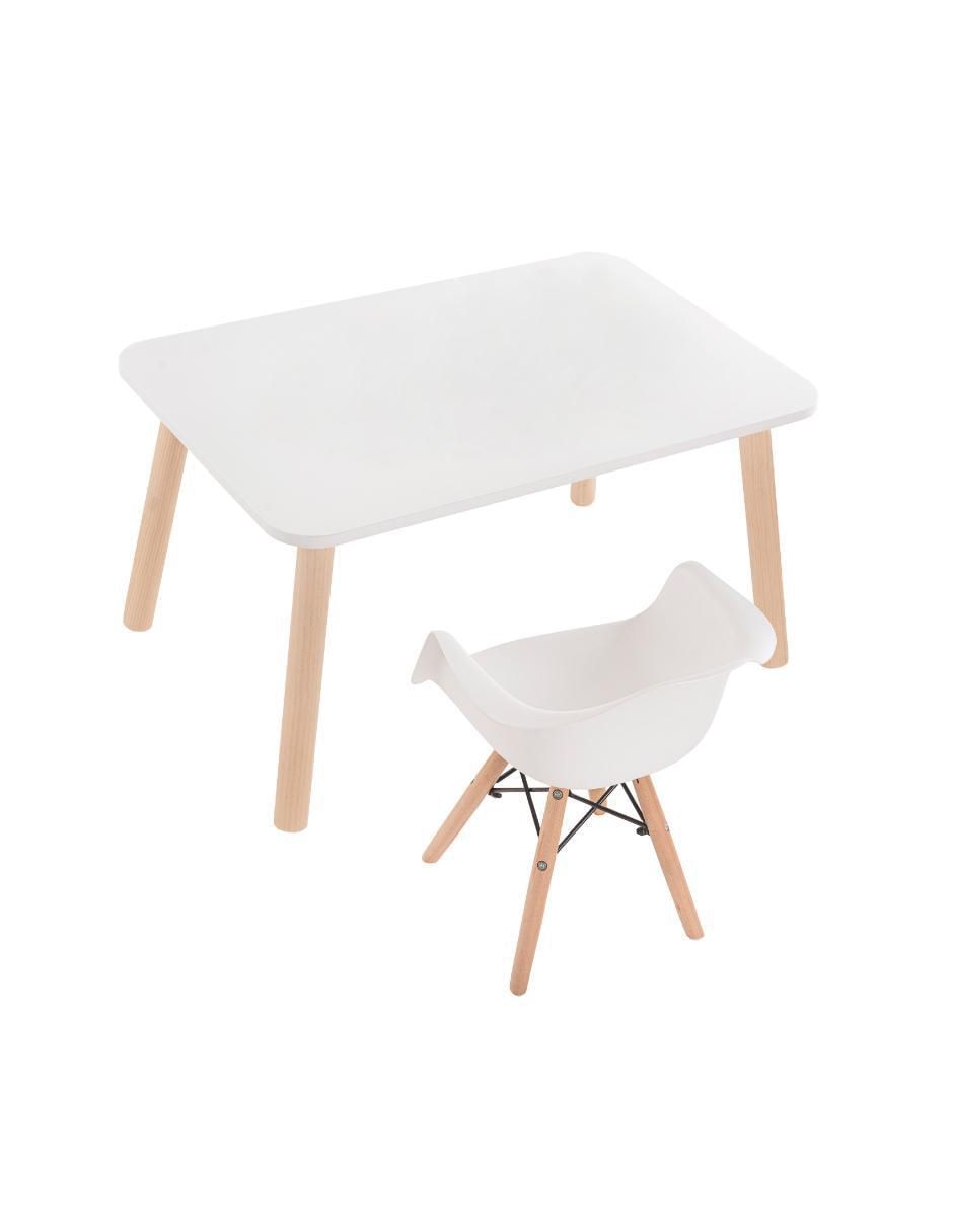 Mesa con silla armable