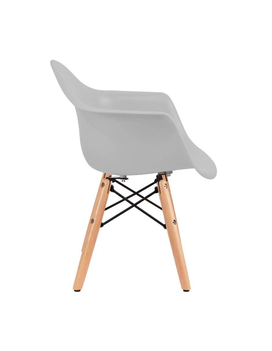 Mesa con silla sí set infantil de mesa rectangular de melamina y silla eames con descansabrazos para niños y niñas de 2 a 9 años duduk "de" polipropileno