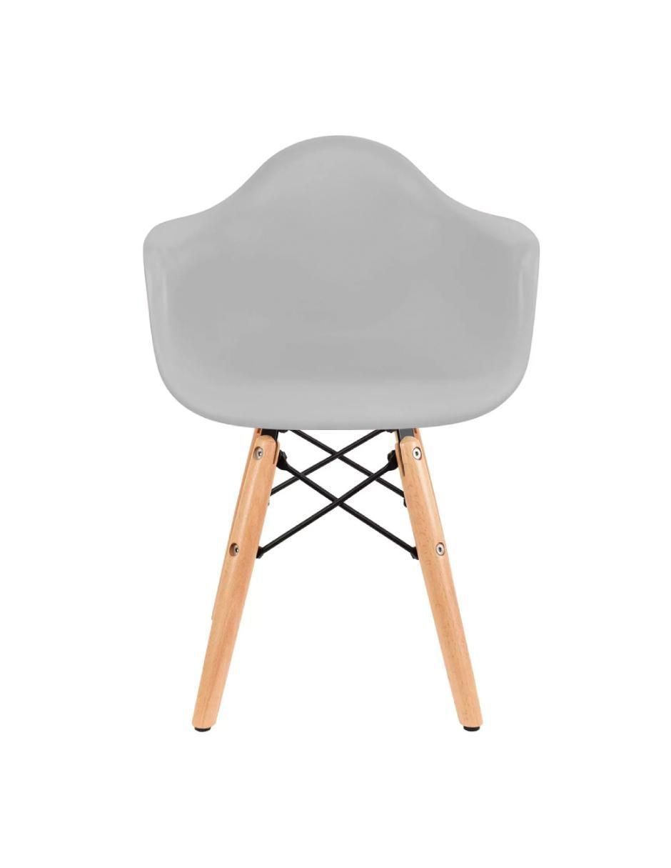 Mesa con silla sí set infantil de mesa rectangular de melamina y silla eames con descansabrazos para niños y niñas de 2 a 9 años duduk "de" polipropileno