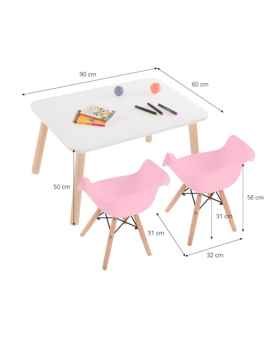 Mesa con silla armable 7
