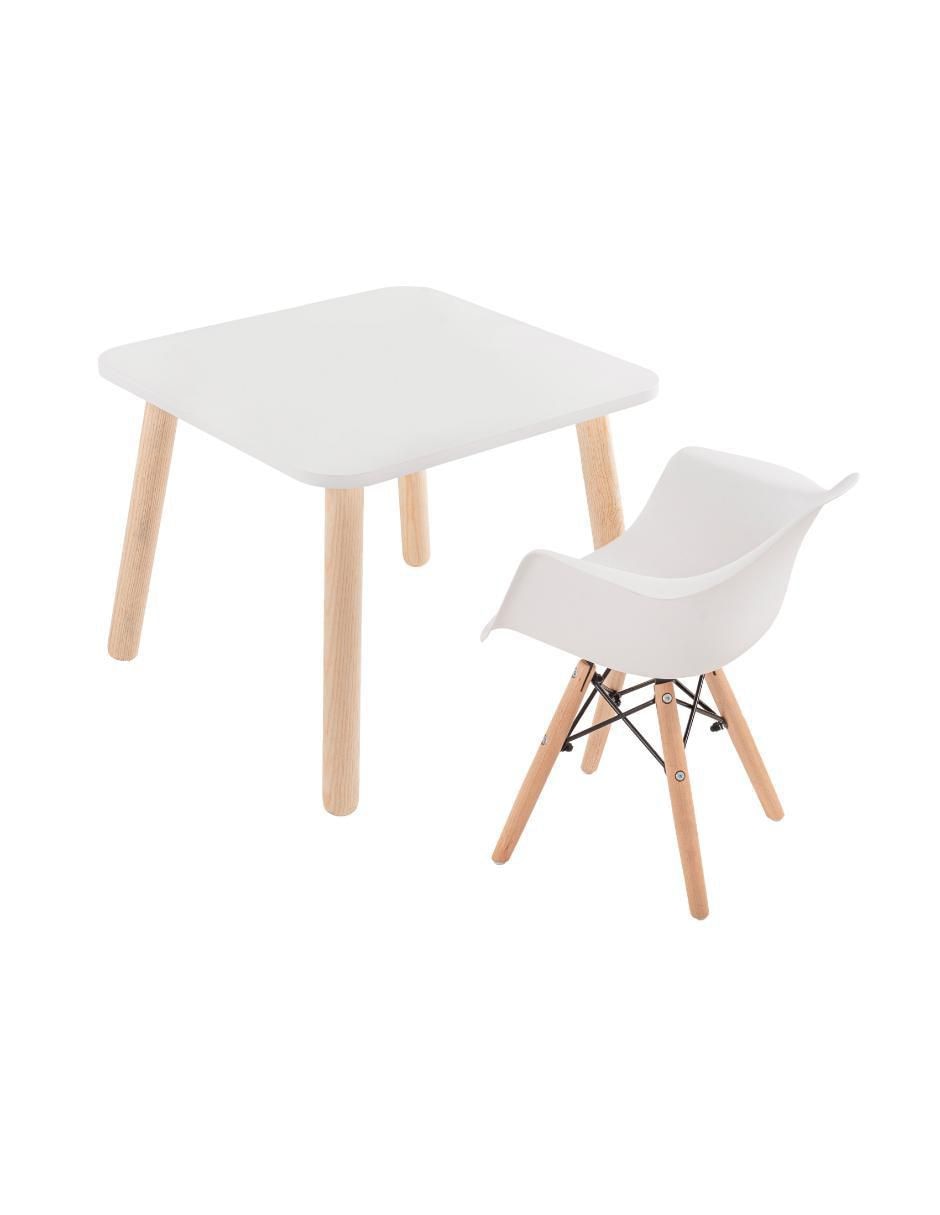 Mesa con silla armable