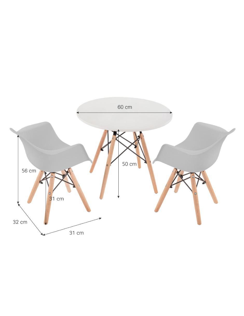 Set de mesa infantil duduk no aplica "de" materialatt" 3 "piezas"
