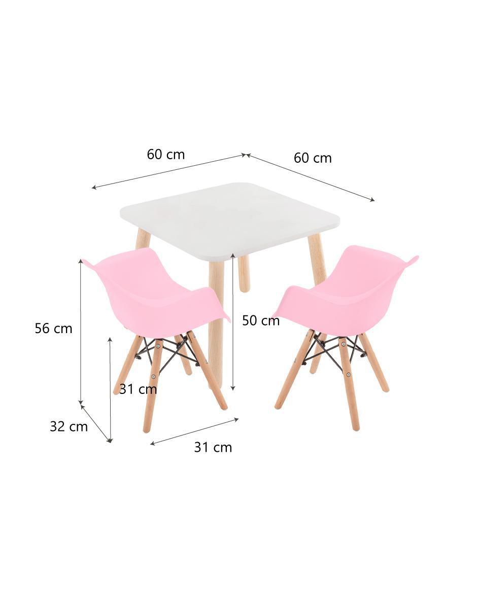 Mesa con silla armable 8