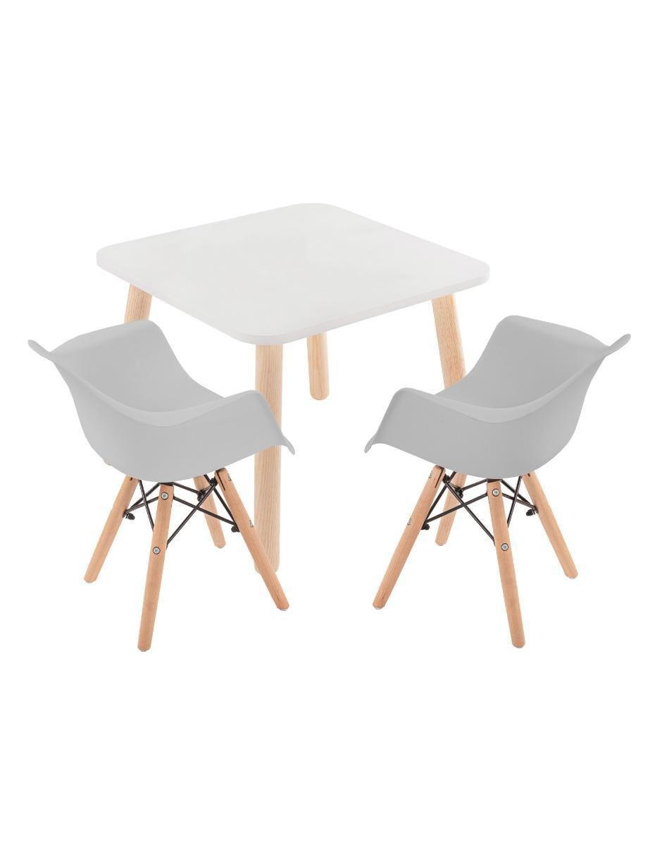 Mesa con silla armable