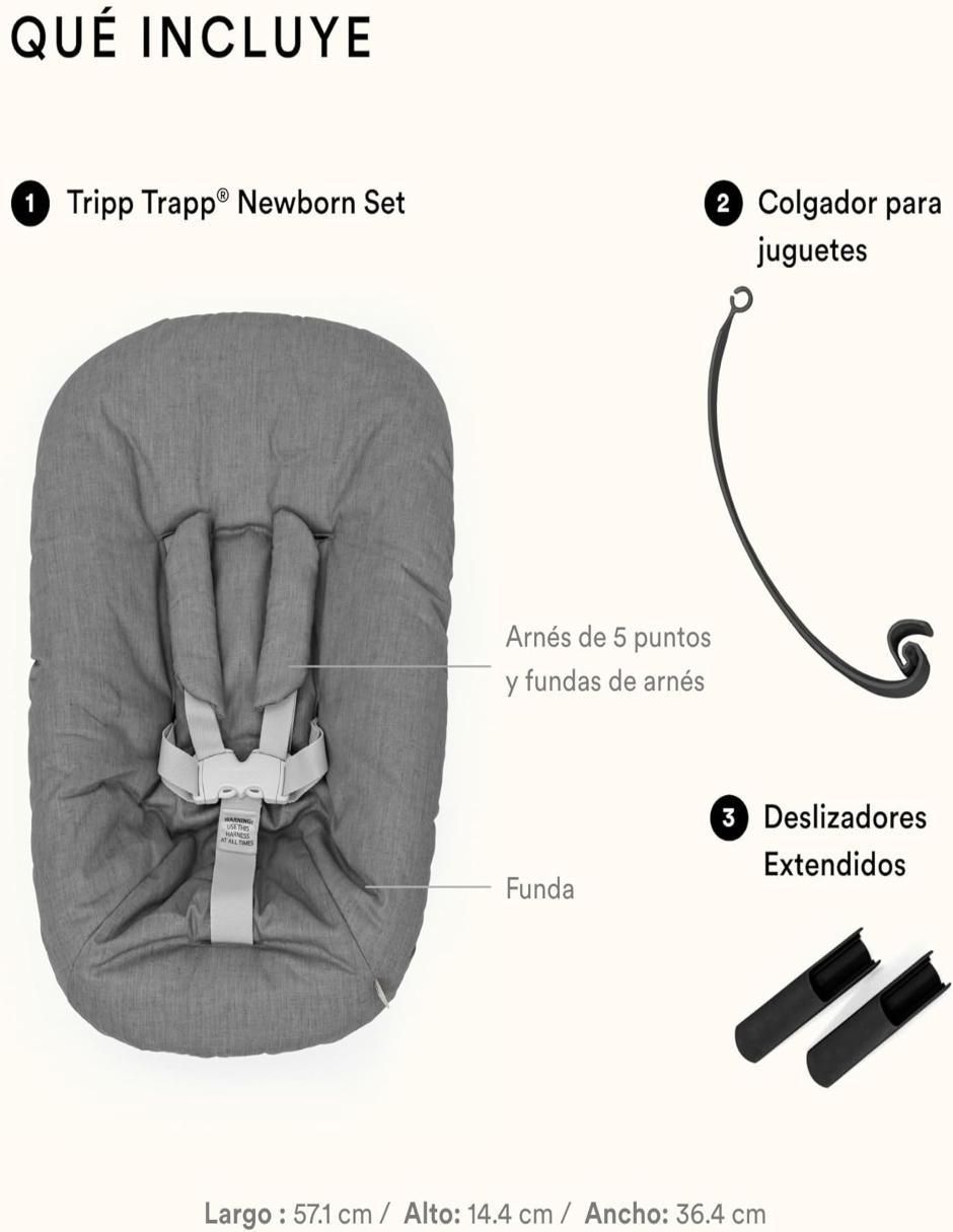 Silla portabebé Tripp Trapp Newborn 4