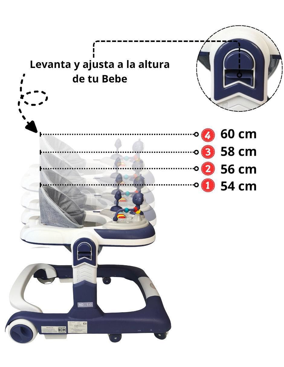 Andadera 2 en 1 unisex 2