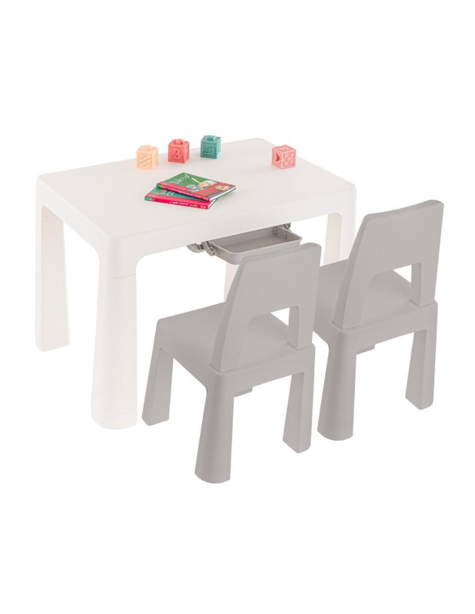 Mesa con silla sí comedor infantil perrier duduk "de" polipropileno