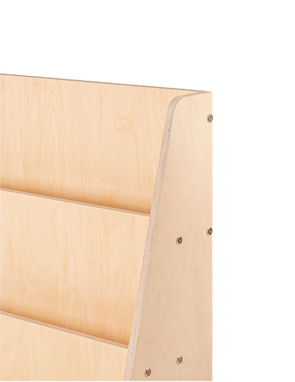 Organizador de libros armable Montessori 4