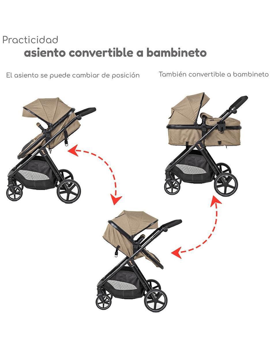 "carriola" con portabebé sin coleccion the baby shop "de" aluminio