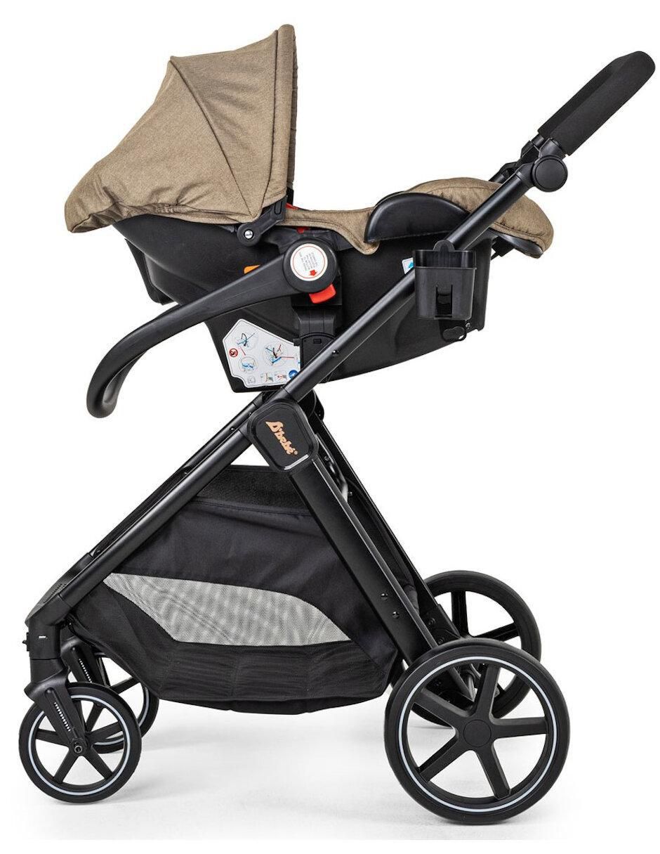 "carriola" con portabebé sin coleccion the baby shop "de" aluminio