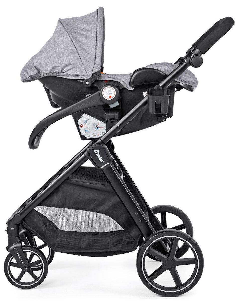 Carriola con portabebé plegable 7