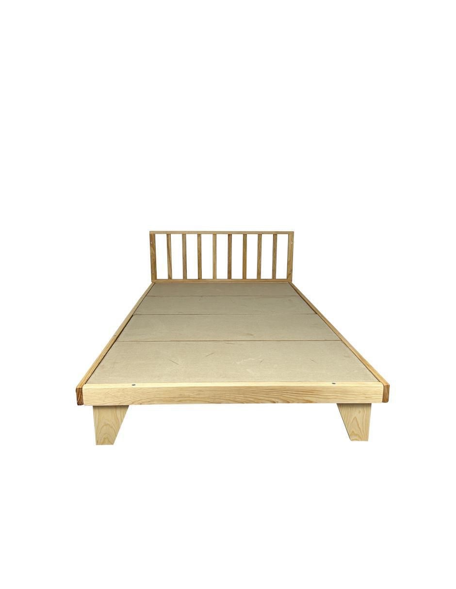 Cama baja Montessori Titi Muebles de madera pino individual 5